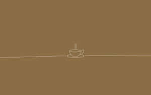 Minimalist Coffee Wallpaper Wallpaper