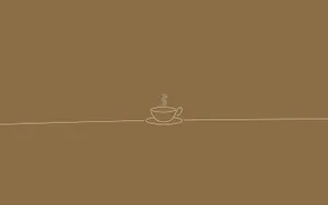 Minimalist Coffee Wallpaper Wallpaper
