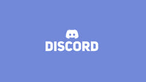 Minimalist Cool Discord In Blue Wallpaper