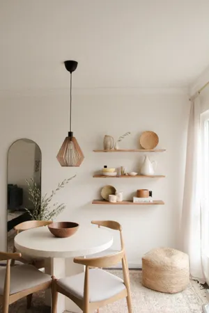 Minimalist Design With Geometric Shapes Wallpaper