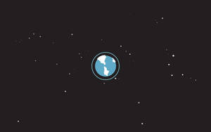 Minimalist Desktop Graphic Earth Wallpaper