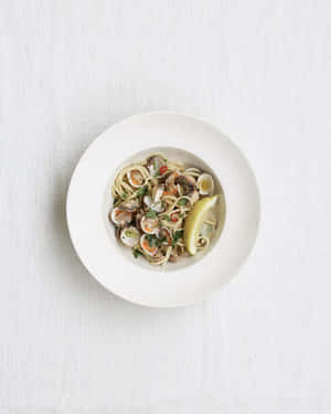 Minimalist Food Aesthetics: Fresh Fruits & Vegetables Wallpaper