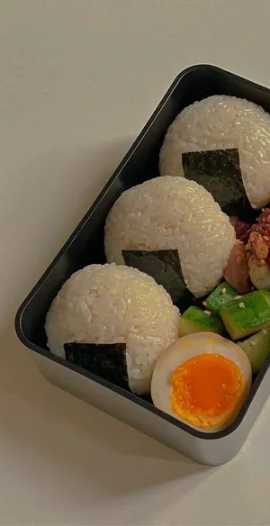 Minimalist Food On A Wooden Table Wallpaper