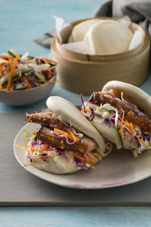 Minimalist Food With A Modern Twist Wallpaper