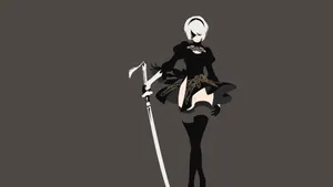 Minimalist Game Environment Wallpaper