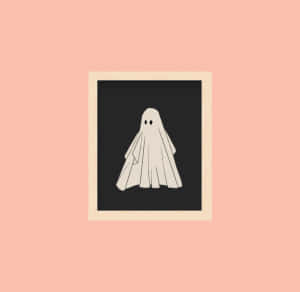 Minimalist Ghost Artwork Wallpaper