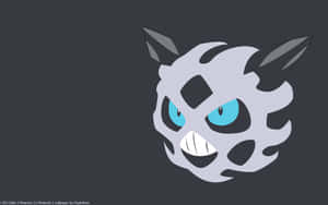 Minimalist Glalie With Black Backdrop Wallpaper