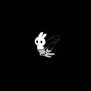 Minimalist Goth Bunny Wallpaper