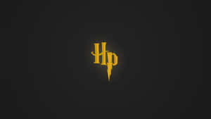 Minimalist Harry Potter Lightning Bolt Logo Wallpaper