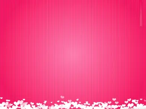 Minimalist Hot Pink Valentine Day Wallpaper