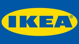 Minimalist Ikea Logo Wallpaper