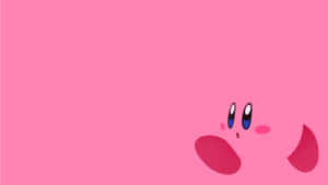 Minimalist Kirby Artwork Wallpaper