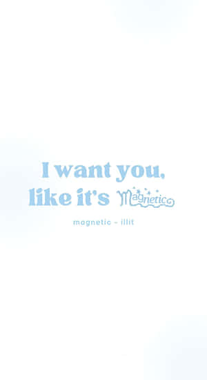 Minimalist Kpop Lyric Art Wallpaper