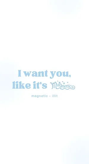 Minimalist Kpop Lyric Art Wallpaper