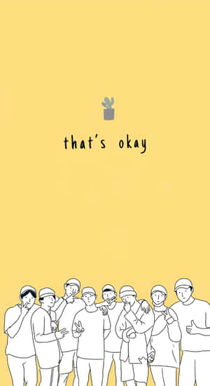 Minimalist Kpop Thats Okay Wallpaper