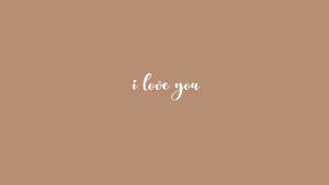 Minimalist Love Aesthetic Wallpaper