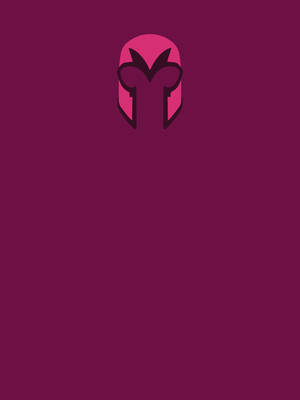 Minimalist Magneto Helmet Wallpaper