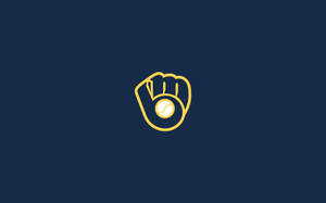 Minimalist Milwaukee Brewers Wallpaper