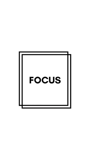 Minimalist Motivational Focus Wallpaper