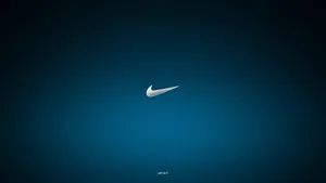 Minimalist Nike Swoosh Aesthetic Wallpaper Wallpaper