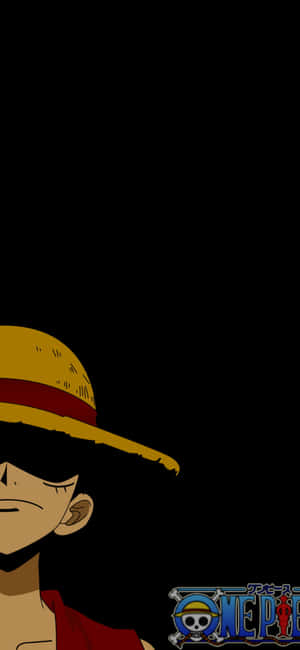 Minimalist One Piece Luffy Iphone Digital Art Wallpaper