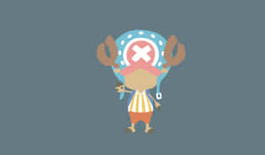 Minimalist One Piece Tony Tony Chopper Wallpaper
