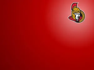 Minimalist Ottawa Senators Logo Wallpaper
