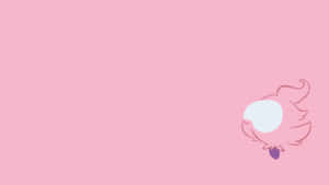 Minimalist Pink Spritzee Wallpaper