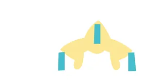 Minimalist Pokémon Jirachi Wallpaper