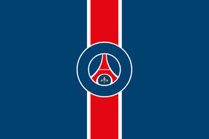 Minimalist Psg Logo Emblem Wallpaper