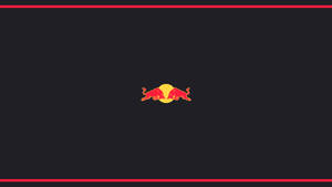 Minimalist Red Bull Vector Wallpaper