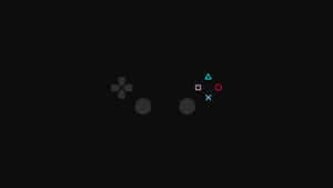 Minimalist Remote Game Controller Wallpaper