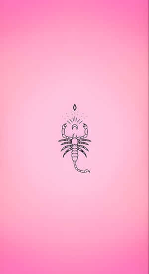 Minimalist Scorpio Tattoo Design Wallpaper