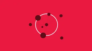 Minimalist Sharingan Eye - Focused Power Wallpaper