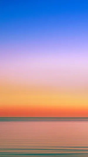 Minimalist Sky: A Serene Display Of Colors Wallpaper