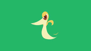 Minimalist Snivy Wallpaper