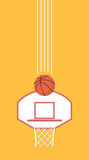 Minimalist Sports Illustration Wallpaper