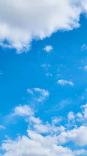 Minimalist Spring Sky Wallpaper