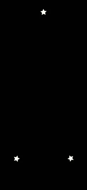 Minimalist Starry Night Screen Wallpaper