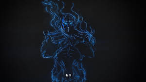 Minimalist Sub-zero In Blue Wallpaper