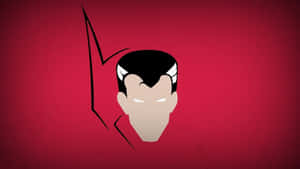 Minimalist_ Superhero_ Artwork Wallpaper