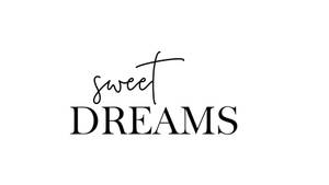 Minimalist Sweet Dreams Wallpaper