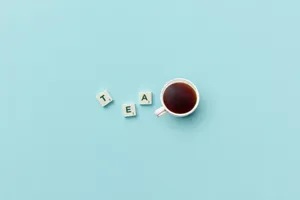 Minimalist Tea Concept Wallpaper
