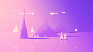 Minimalist Technology Background Wallpaper