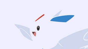 Minimalist Togekiss Wallpaper