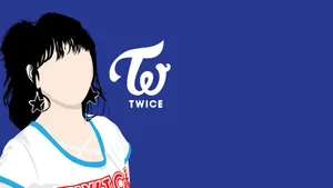 Minimalist Twice Kpop Art Wallpaper