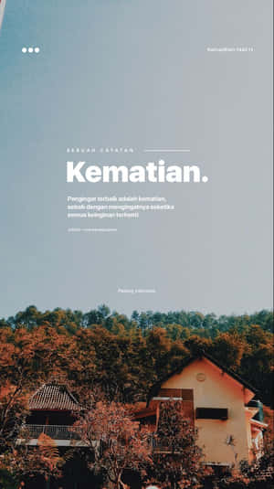 Minimalist Typography Art Wallpaper