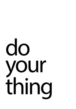 Minimalist Typography Art Wallpaper