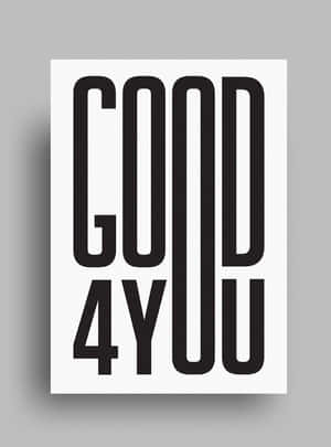 Minimalist Typography Design Wallpaper