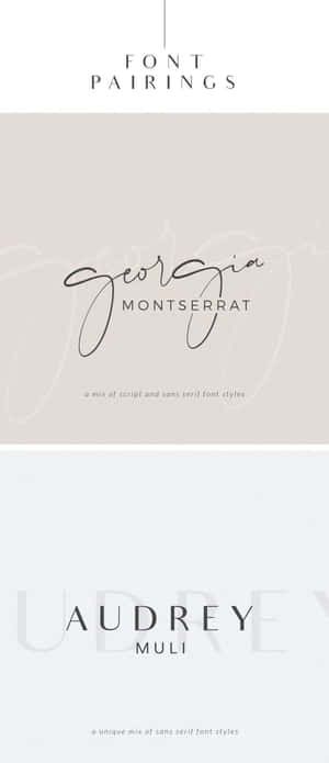 Minimalist Typography Design On A Dark Background Wallpaper